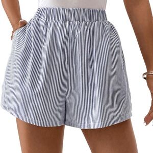 Trendy Striped “boxer” Short